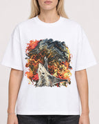 Mockup Boxy Heavyweight Tee White female close-up 08