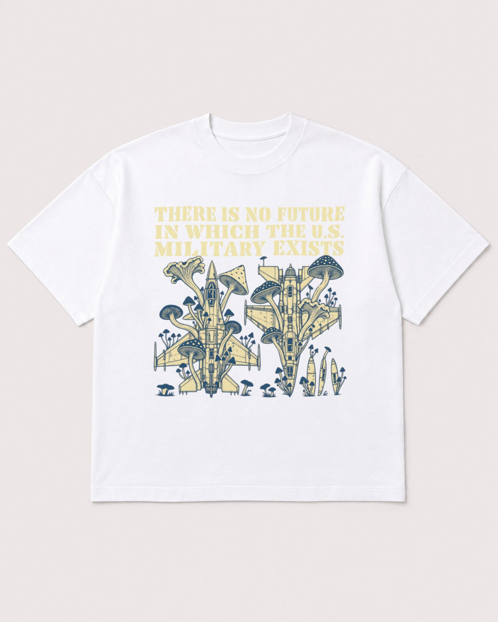 Mockup Boxy Heavyweight Tee White product