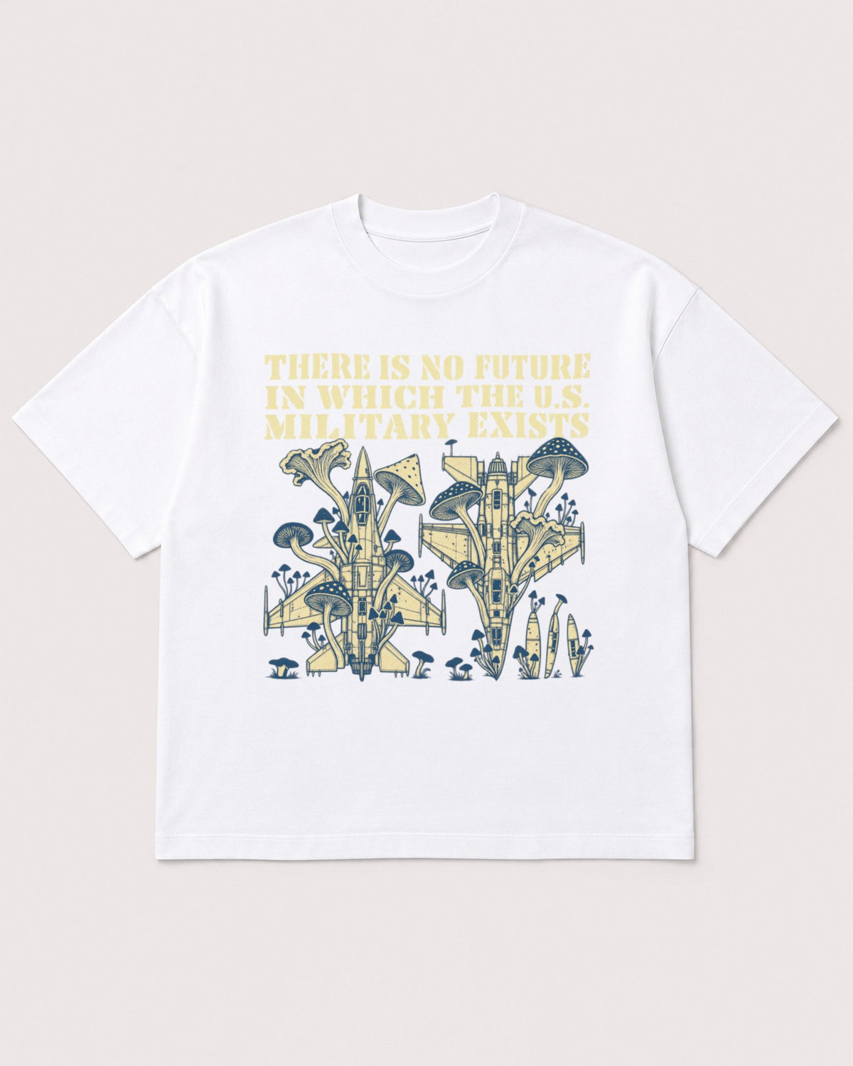 Mockup Boxy Heavyweight Tee White product
