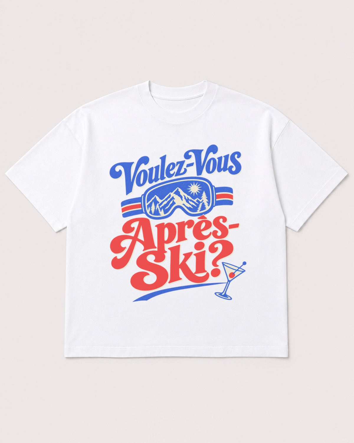 Mockup Boxy Heavyweight Tee White product