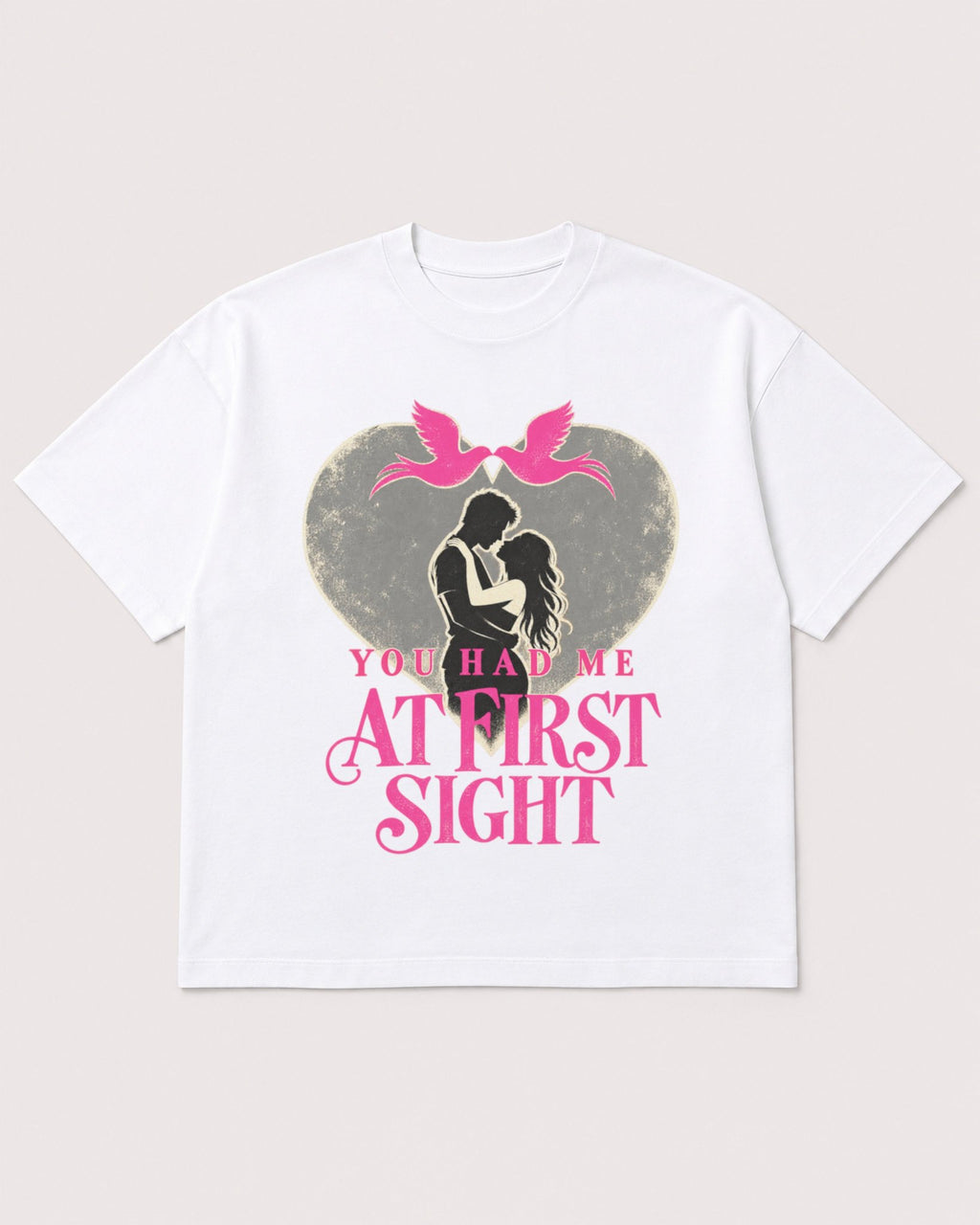 Mockup Boxy Heavyweight Tee White product