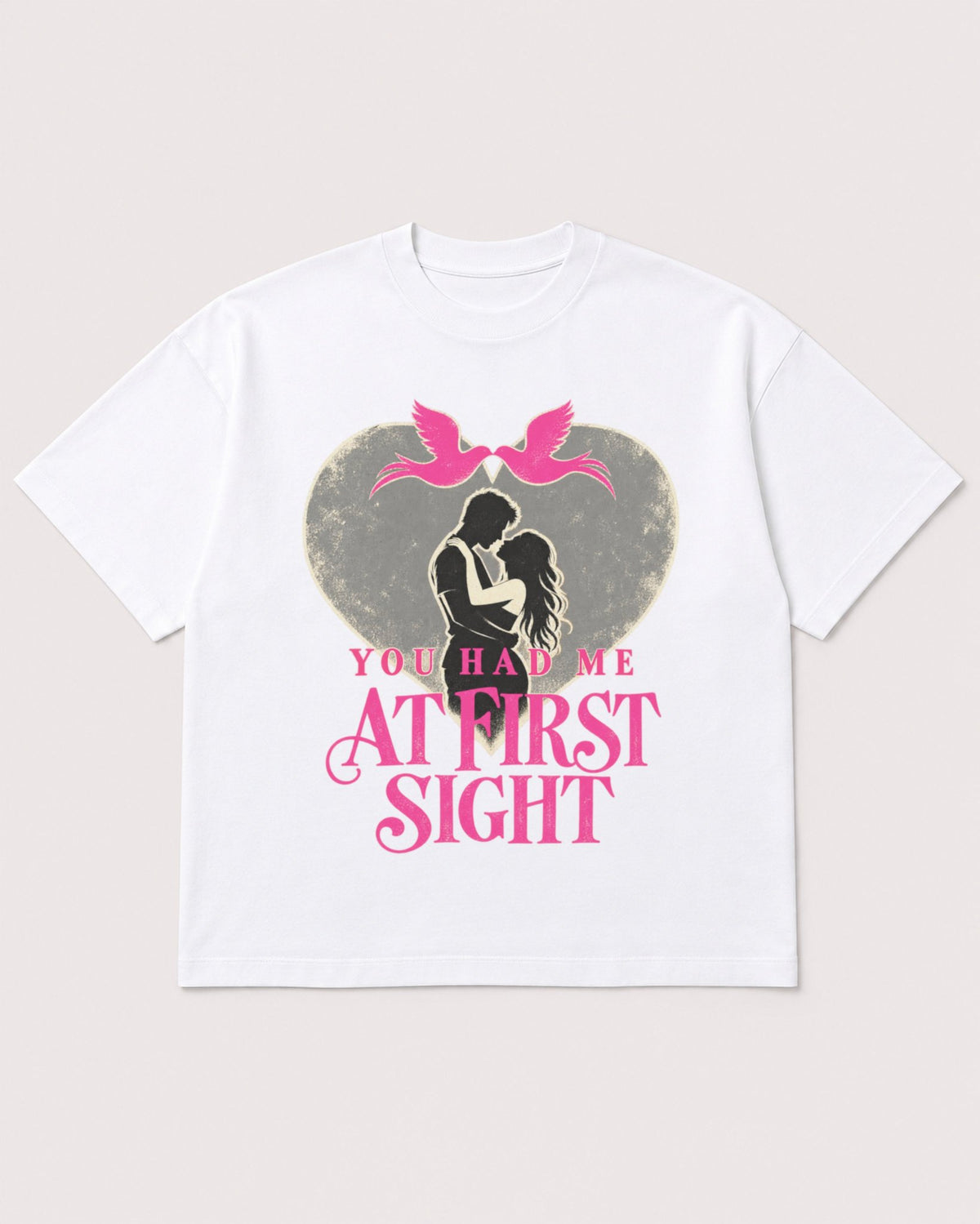 Mockup Boxy Heavyweight Tee White product
