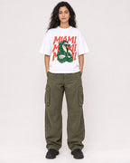 Mockup Boxy Heavyweight Tee White female full-body 07