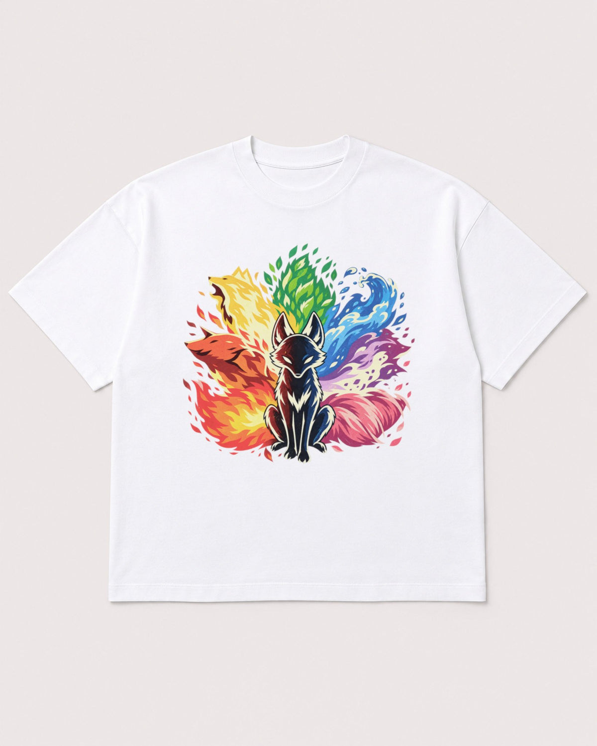 Mockup Boxy Heavyweight Tee White product