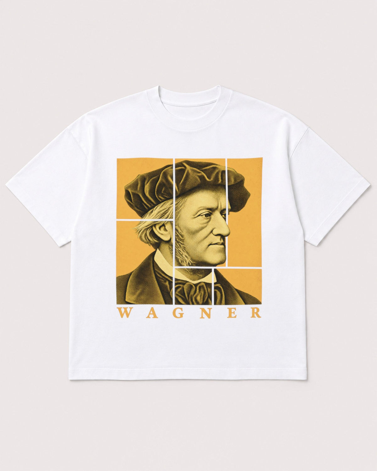 Mockup Boxy Heavyweight Tee White product
