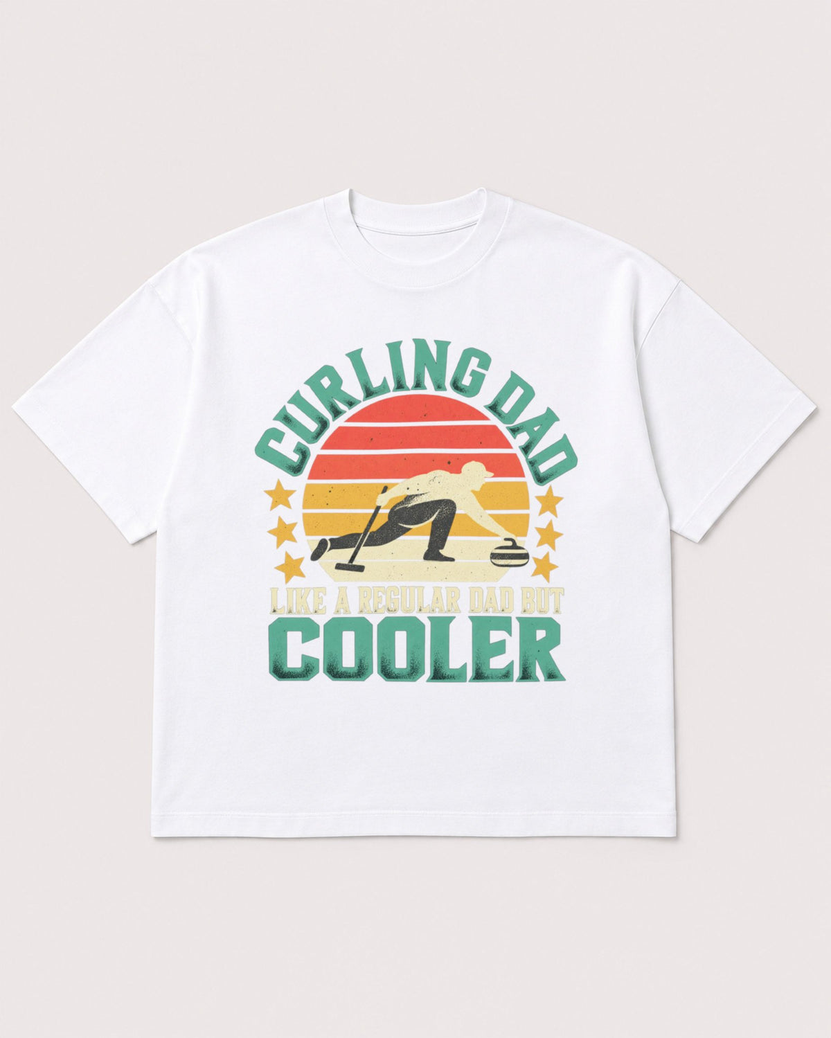 Mockup Boxy Heavyweight Tee White product