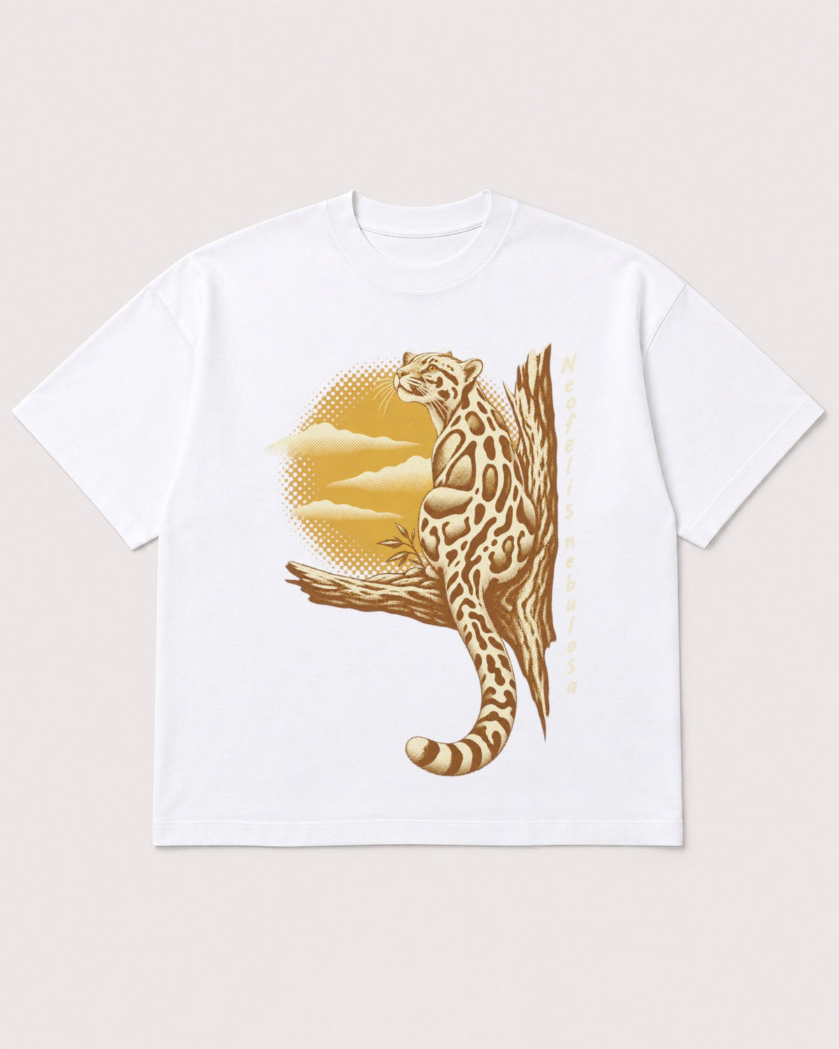 Mockup Boxy Heavyweight Tee White product