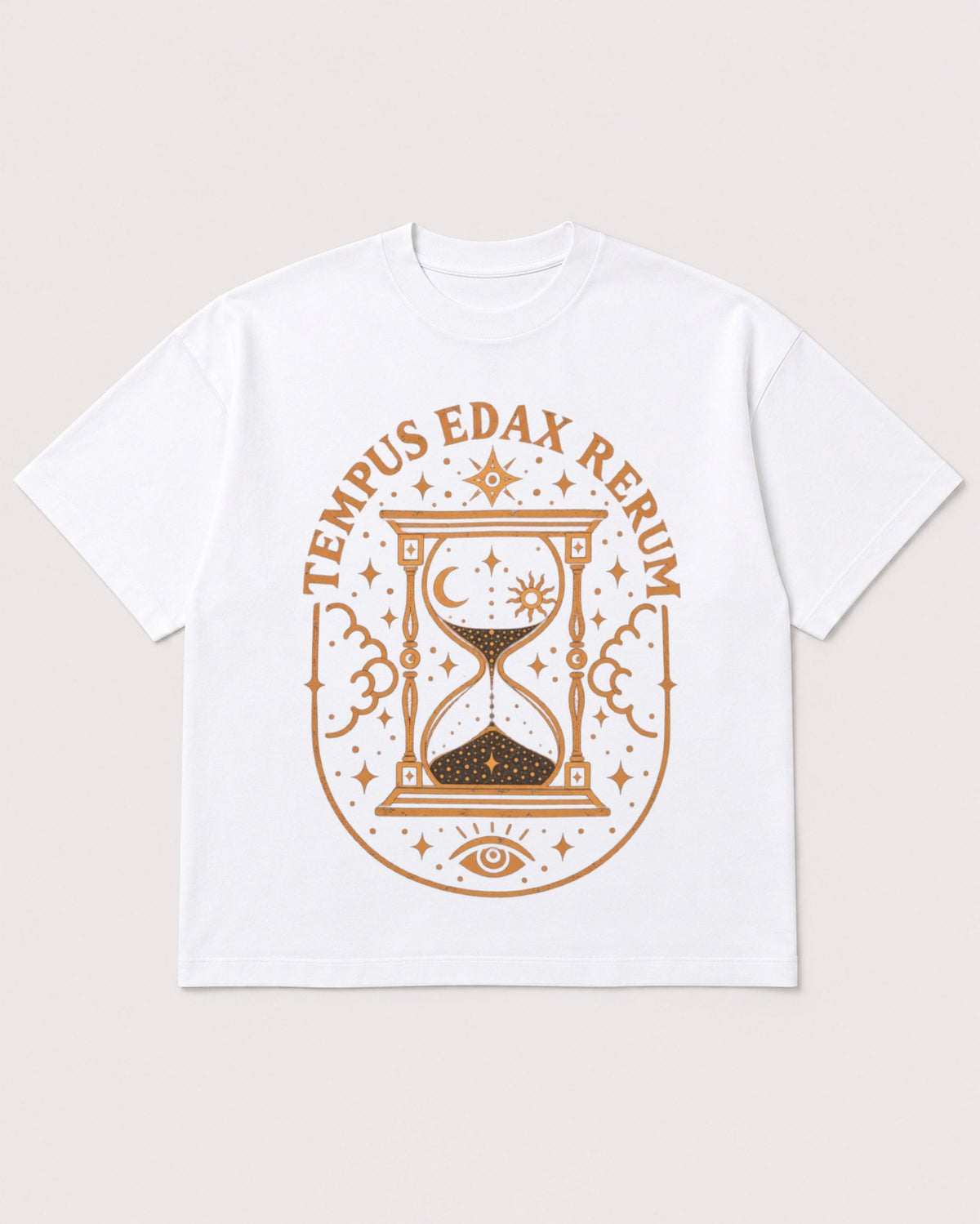 Mockup Boxy Heavyweight Tee White product