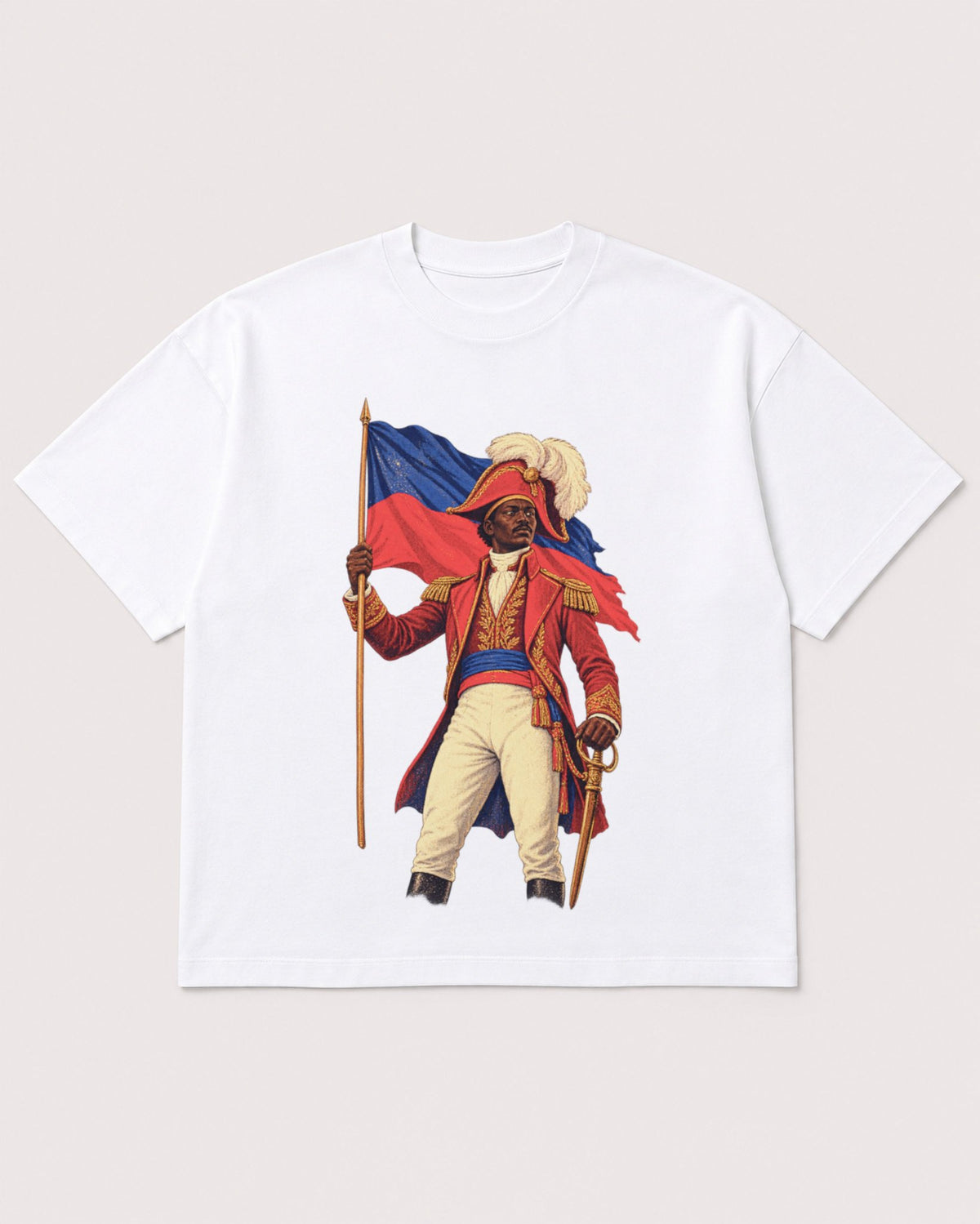 Mockup Boxy Heavyweight Tee White product