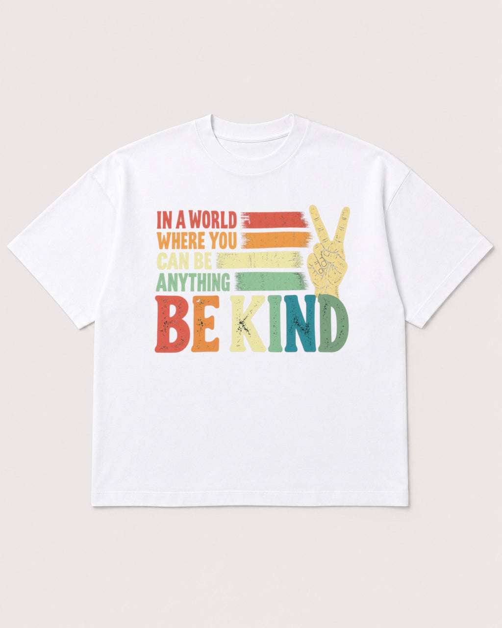 Mockup Boxy Heavyweight Tee White product