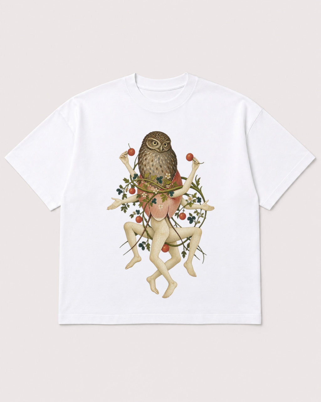 Mockup Boxy Heavyweight Tee White product