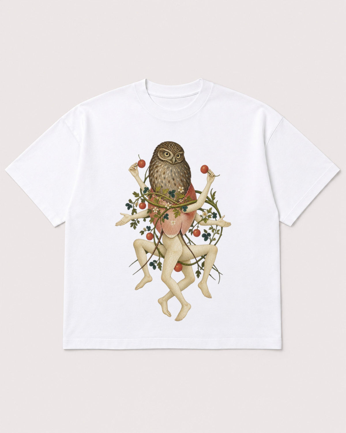 Mockup Boxy Heavyweight Tee White product