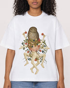 Mockup Boxy Heavyweight Tee White female close-up 05