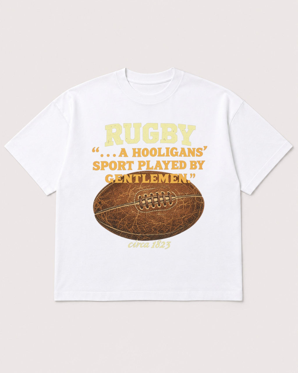 Mockup Boxy Heavyweight Tee White product