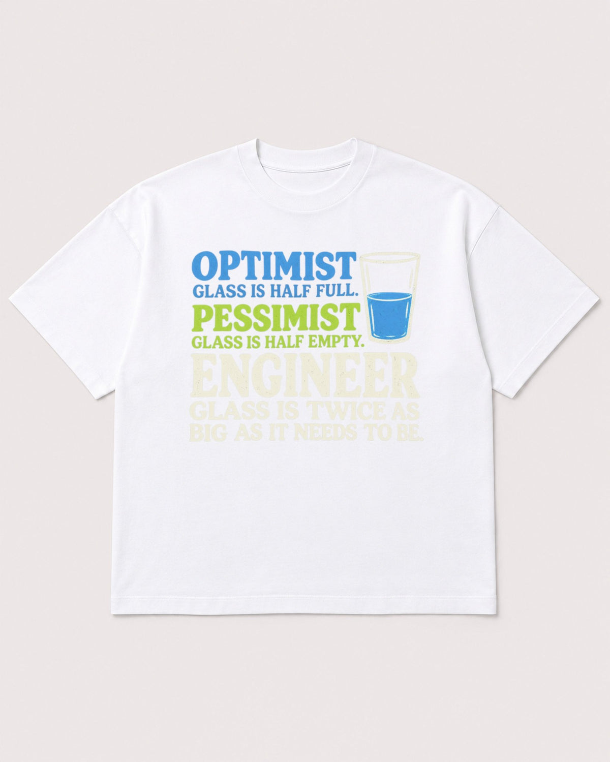 Mockup Boxy Heavyweight Tee White product