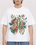 Mockup Boxy Heavyweight Tee White male close-up 03