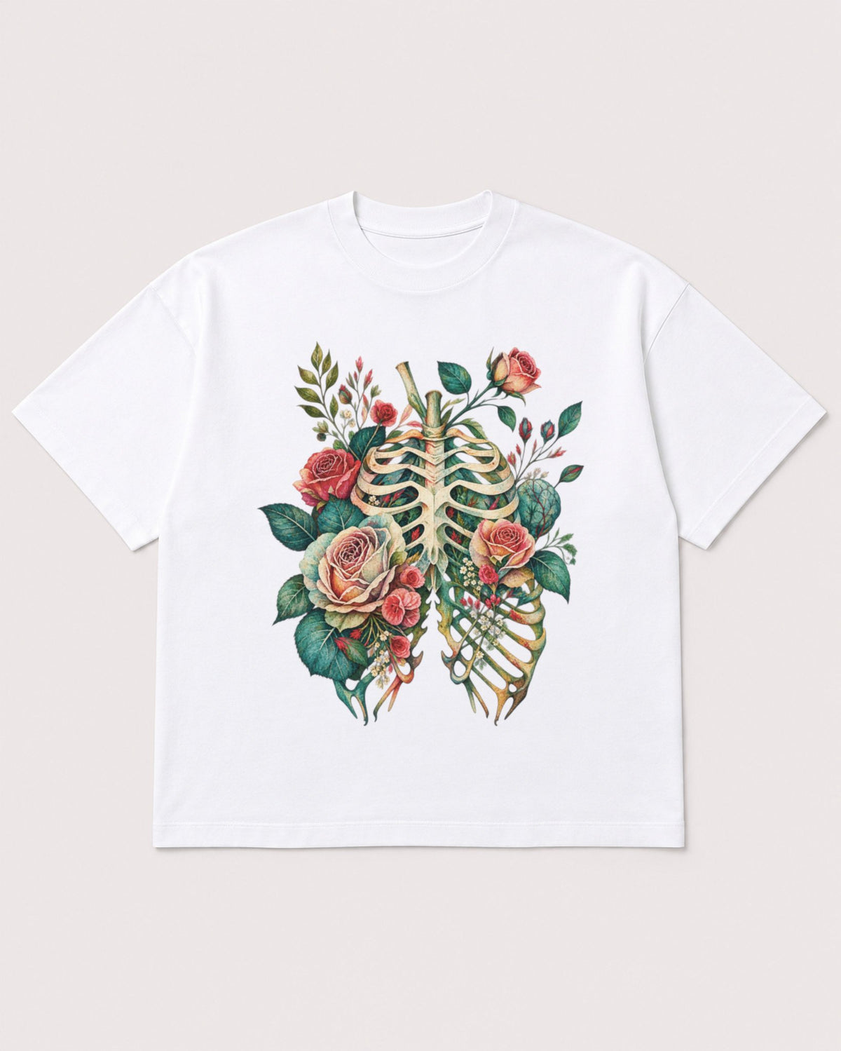 Mockup Boxy Heavyweight Tee White product