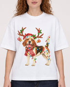 Mockup Boxy Heavyweight Tee White female close-up 09