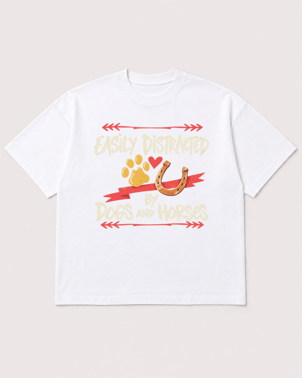 Mockup Boxy Heavyweight Tee White product