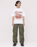 Mockup Boxy Heavyweight Tee White female full-body 12
