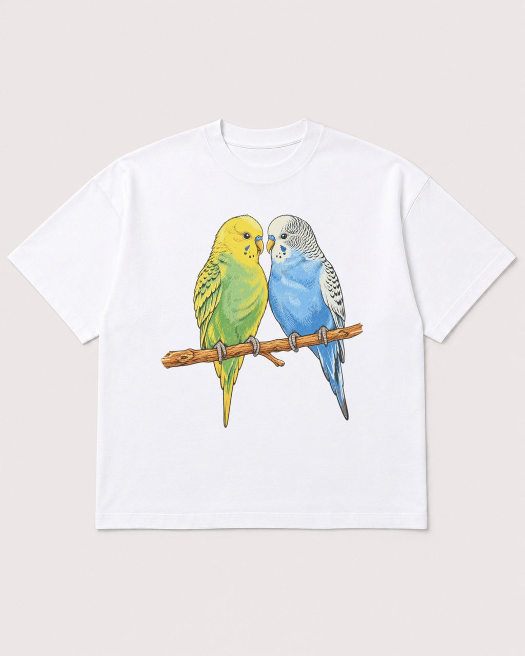 Mockup Boxy Heavyweight Tee White product