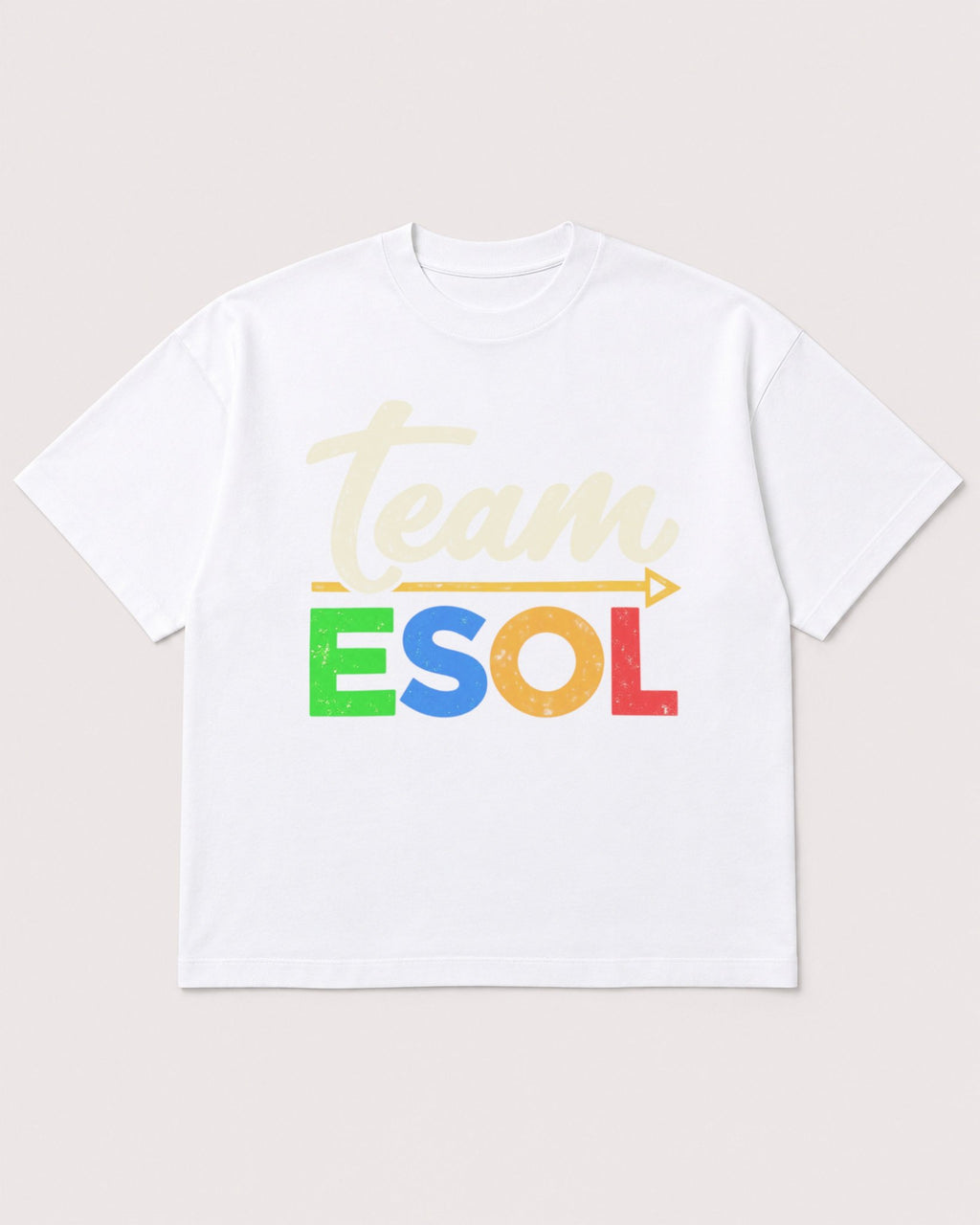 Mockup Boxy Heavyweight Tee White product
