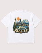 Mockup Boxy Heavyweight Tee White product
