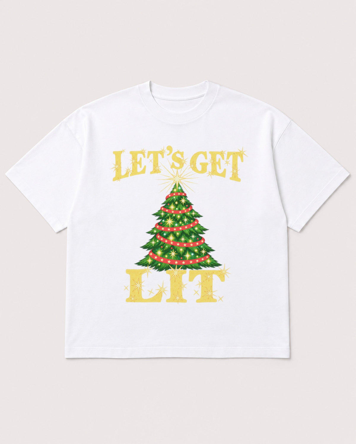 Mockup Boxy Heavyweight Tee White product
