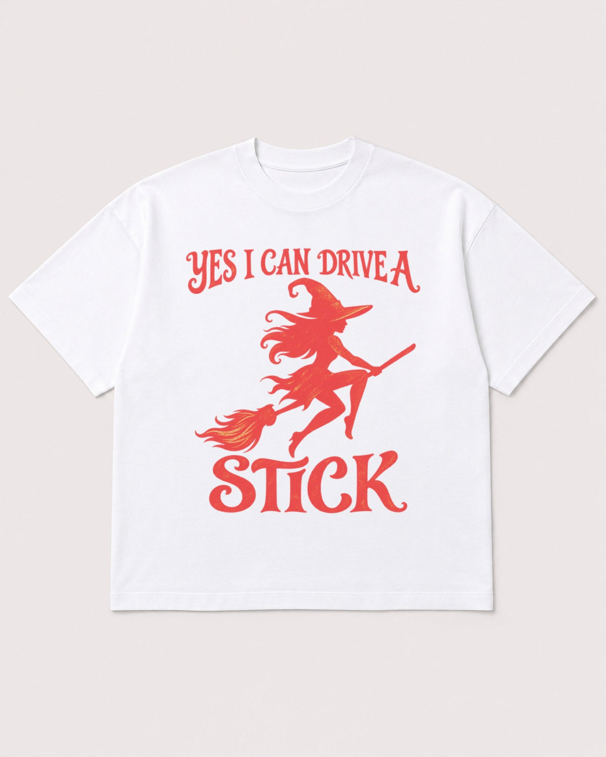 Mockup Boxy Heavyweight Tee White product