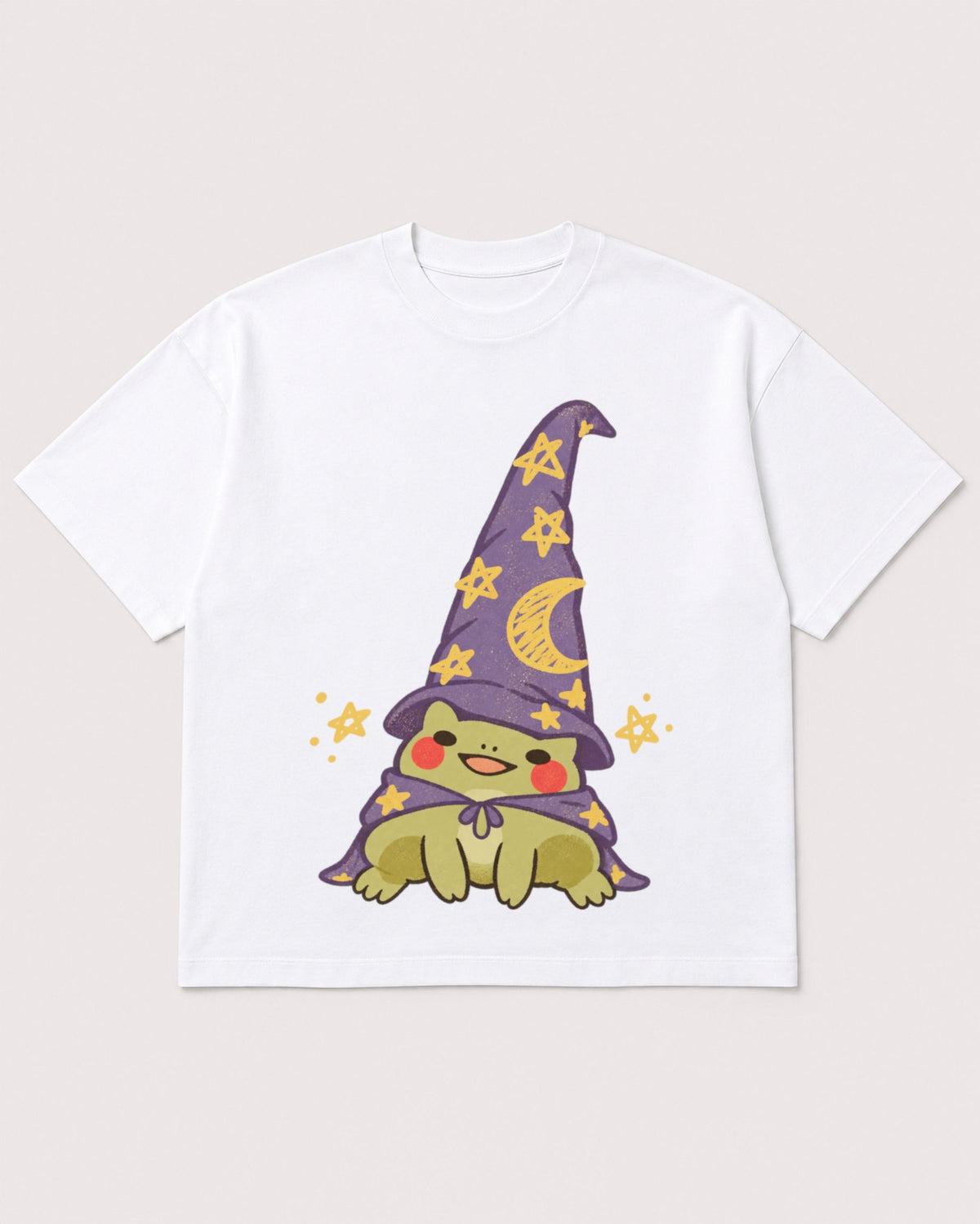 Mockup Boxy Heavyweight Tee White product