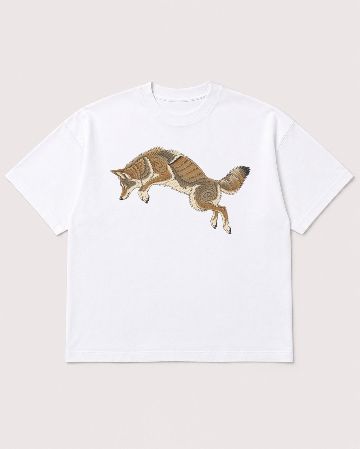 Mockup Boxy Heavyweight Tee White product