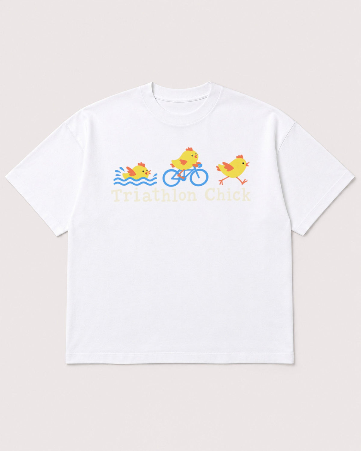 Mockup Boxy Heavyweight Tee White product
