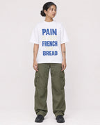 Mockup Boxy Heavyweight Tee White female full-body 12
