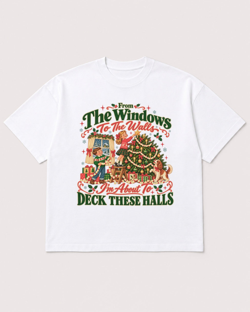 Mockup Boxy Heavyweight Tee White product