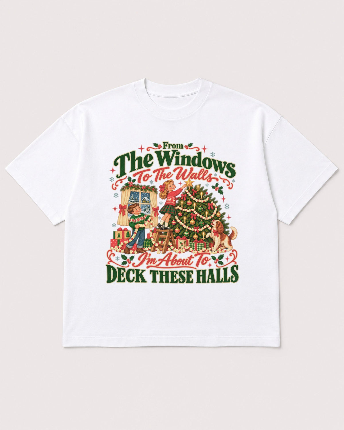 Mockup Boxy Heavyweight Tee White product