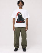 Mockup Boxy Heavyweight Tee White male full-body 04