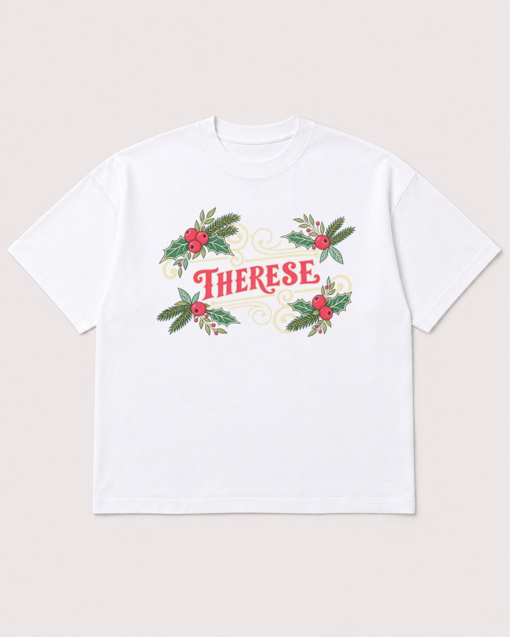 Mockup Boxy Heavyweight Tee White product