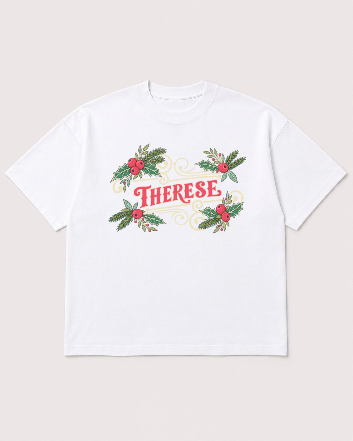 Mockup Boxy Heavyweight Tee White product