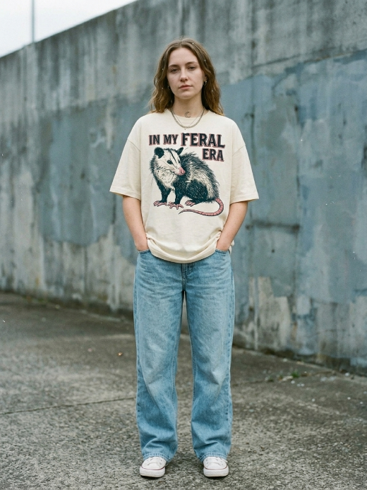 Funny Opossum Shirt – Retro Possum Lover Tee | Teekop