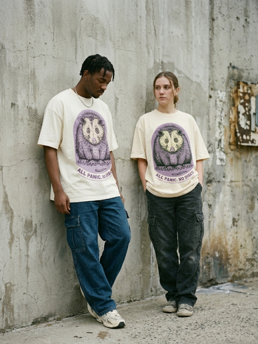 All Panic No Disco Opossum Tee – Anxiety Shirt | Teekop