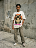 Rage Consumes Me Cat Shirt – Retro Angry Cat Tee | Teekop