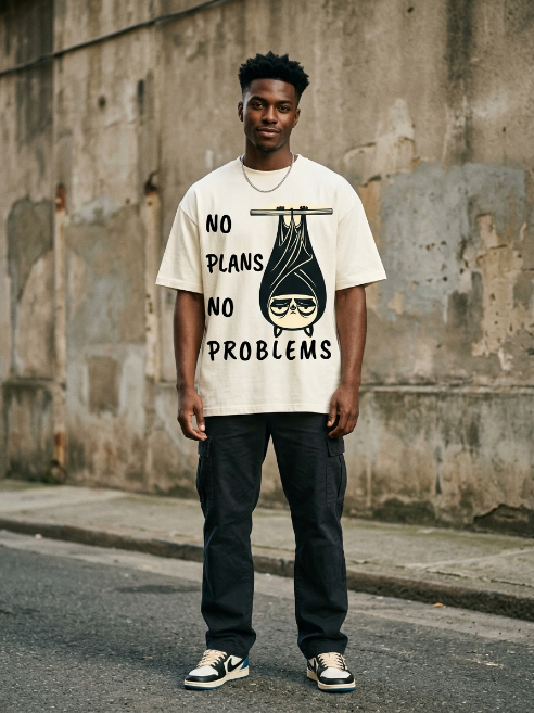 Homebody Shirt – No Plans No Problems Bat Tee | Teekop