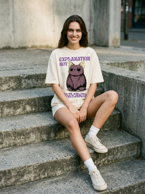 Sarcastic Graphic Tee – EXPLANATION NOT INCLUDED. | Teekop