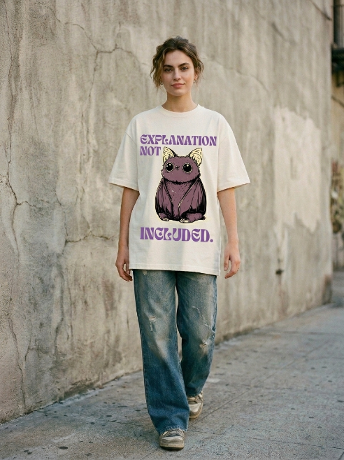 Sarcastic Graphic Tee – EXPLANATION NOT INCLUDED. | Teekop
