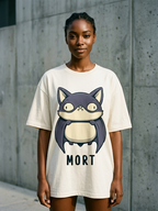 Funny Introvert Tee – "Mort" Introvert and he is scared by People. | Teekop